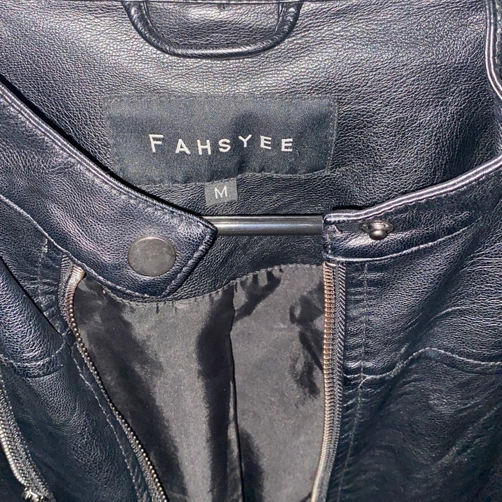 Simple Leather Jacket - image 2